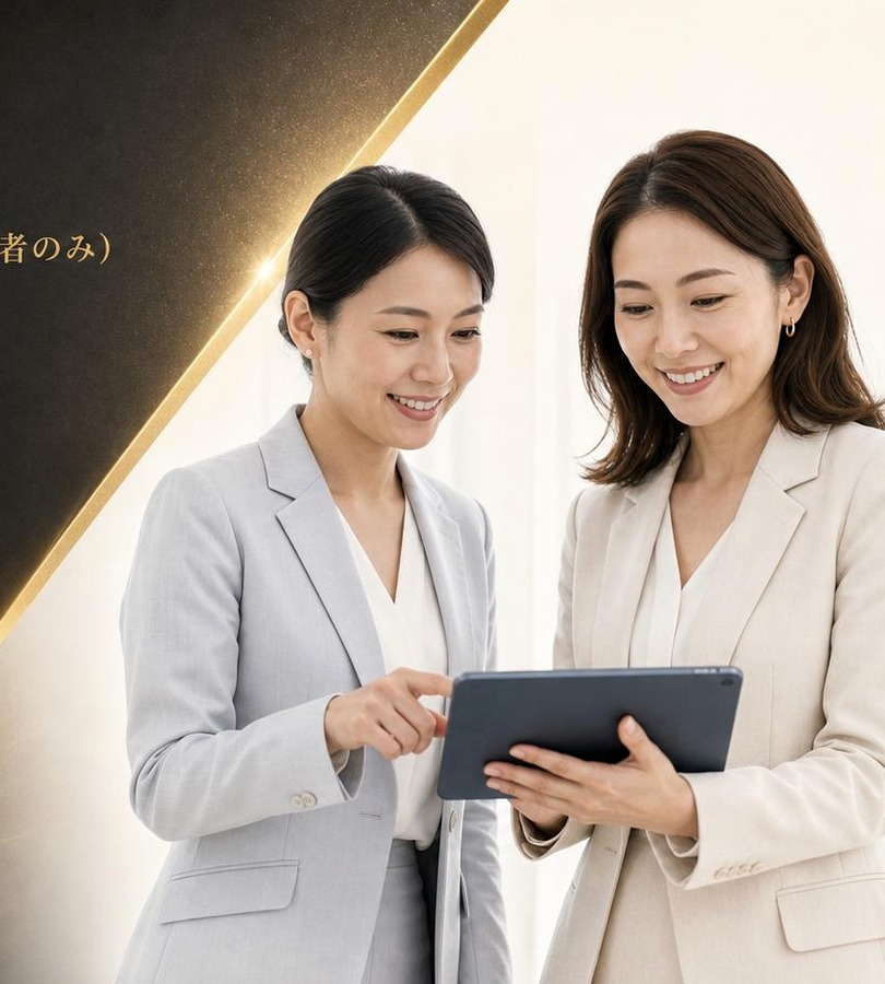 経営支援を受ける女性経営者